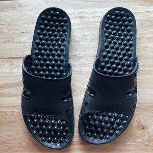 Black Sensi Sandals - Size 10